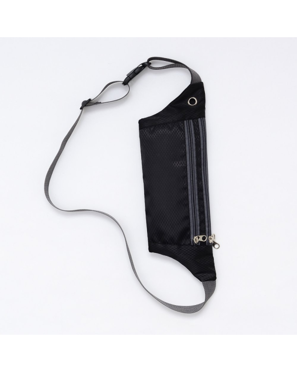 Ultimate Running Belt with headphone outlet  black