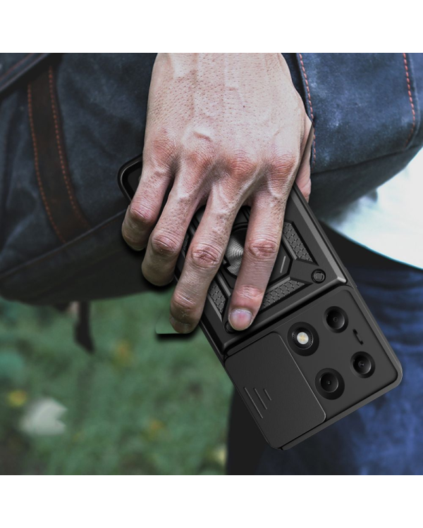 TECH-PROTECT CAMSHIELD PRO XIAOMI REDMI NOTE 13 PRO 5G | POCO X6 5G ЧЕРНЫЙ