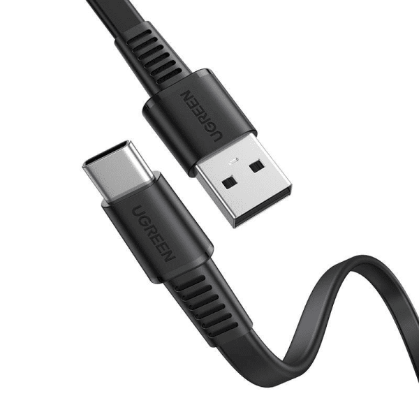 UGREEN US332, USB-C Cable QC 3.0, 3A, 2m (black)