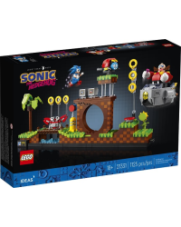 Идеи 21331 Блоки Соника Ежика - Зона Зеленых Фронтонов