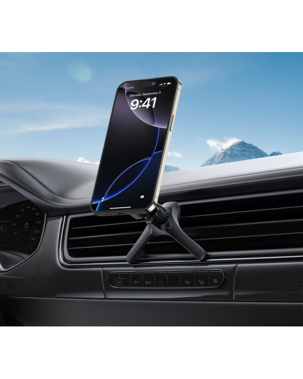 Дополнительное изображение книги «Tech-Protect N56 Magnetic MagSafe Car Air Vent Mount Holder - Black»