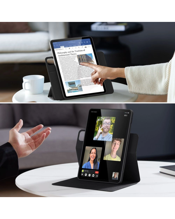 Гибридный чехол ESR Rebound для iPad Air 10.9'' 4|5 2020-2022 | 11.6'' 2024 - черный