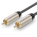 UGREEN AV133 RCA (Cinch) male to male cable - 3m (grey)