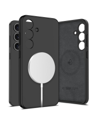 TECH-PROTECT LIQUID SILICONE MAGSAFE GALAXY S25+ PLUS BLACK