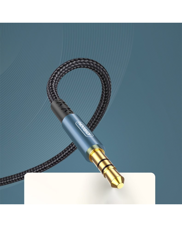 Дополнительное изображение книги «Joyroom stereo audio AUX cable 3,5 mm mini jack 1 m black (SY-10A1)»