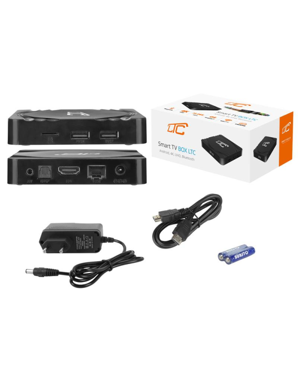 Приставка Smart TV Box LTC BOX52 Android 4K UHD