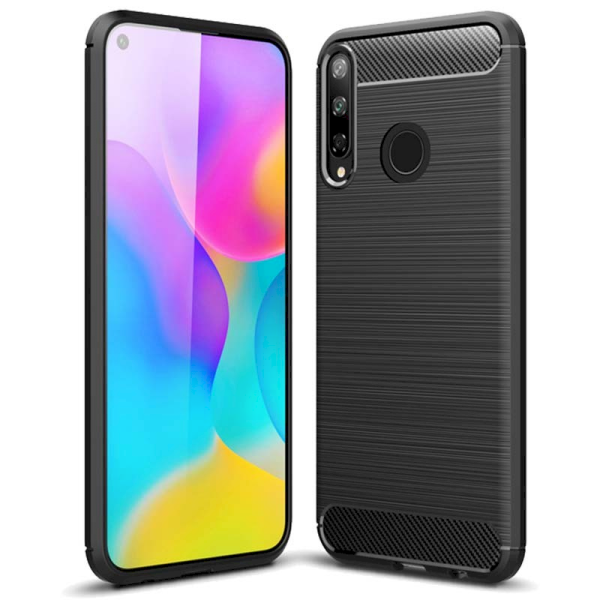 Fusion Trust Back Case Силиконовый чехол для Huawei P40 Lite E Черный