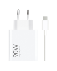 Xiaomi MDY-15-EK USB-A 90W зарядное устройство + кабель для передачи данных USB-C 6A белый