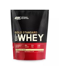 Optimum Nutrition Gold Standard 100% Whey сывороточный протеин - Ванильное мороженое 450 g