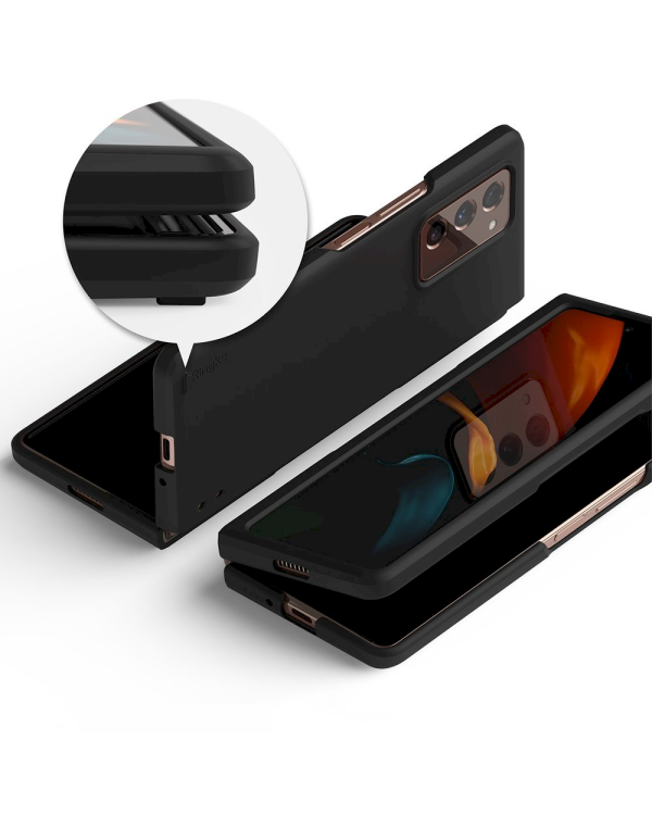 Ringke Ultra-Thin силиконовый чехол для Samsung F916 Galaxy Z Fold 2 черный