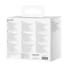 Baseus GaN5 Pro wall charger 2xUSB-C + USB, 140W (white)
