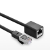 Дополнительное изображение книги «Удлинительный кабель Ugreen Ethernet RJ45 Cat 6 FTP 1000Mbps 2m Black (NW112 11281)»