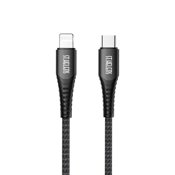 Joyroom MFI USB Type C - Lightning cable 2.1A 1.8m black (ST-C04 1,8M Black)