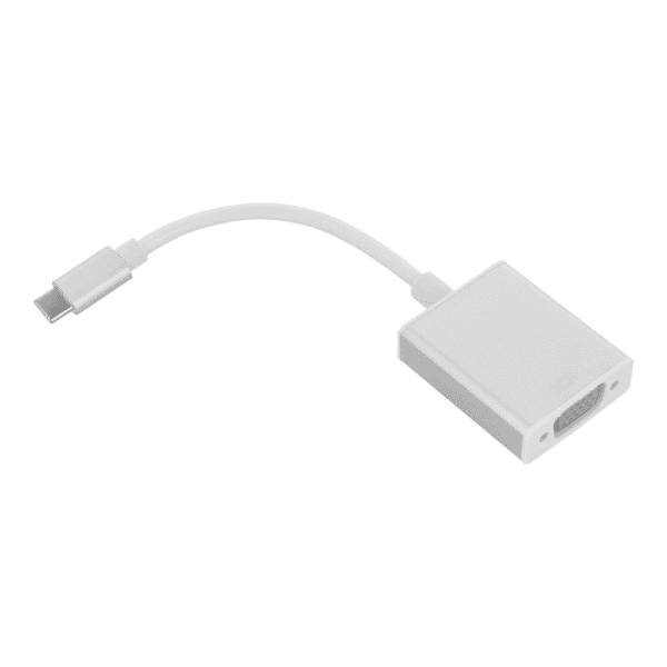 Fusion адаптер USB-C на VGA Серебряный