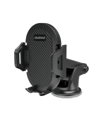 Dudao Gravity Car Mount Dashboard Windshield Phone Bracket Holder black (F2S black)
