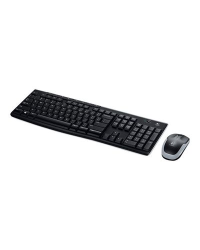 Комплект клавиатуры и мыши Logitech MK270 (DE) - черный