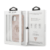 GUHCN614GMGPI  Guess iPhone 11 6.1| Xr Big Metal Logo розовый