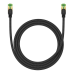 Сетевой кабель в оплетке cat.8 Baseus Ethernet RJ45, 40 Гбит|с, 1,5 м (черный)