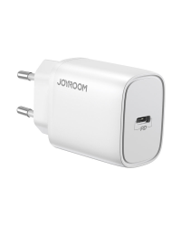 Joyroom Fast USB Type C PD Charger 20W EU Plug White (L-P201)