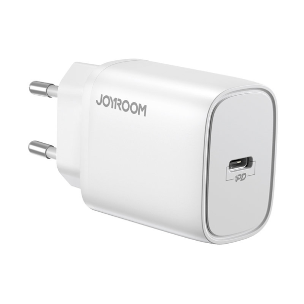 Joyroom Fast USB Type C PD Charger 20W EU Plug White (L-P201)