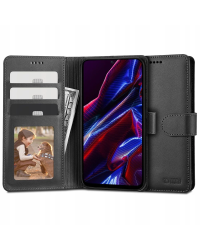 Tech-Protect Wallet case for Xiaomi Redmi Note 12 5G | Poco X5 5G - black