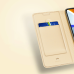Dux Ducis Skin Pro Case for Xiaomi Poco C40 Flip Card Wallet Stand Gold