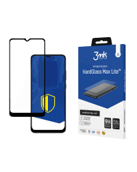 Samsung Galaxy M02s Black - 3mk HardGlass Max Lite™ screen protector
