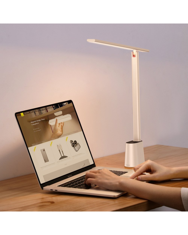 Baseus Smart Eye folding desk lamp rechargeable (white)