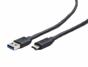 Обложка книги «Kabelis Gembird USB Male - Type C Male 3.0 1.8m Black»