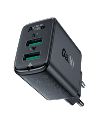 Acefast charger 2x USB 18W QC 3.0, AFC, FCP black (A33 black)