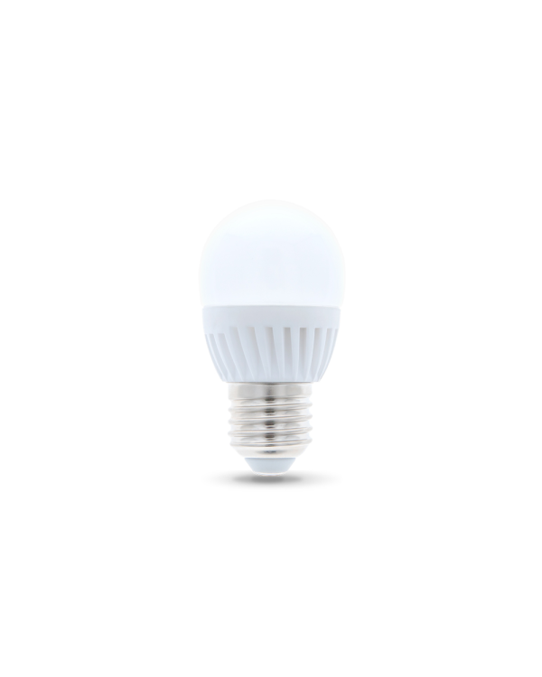 Светодиодная лампа E27 G45 10W 230V 4500K 900lm керамическая Forever Light