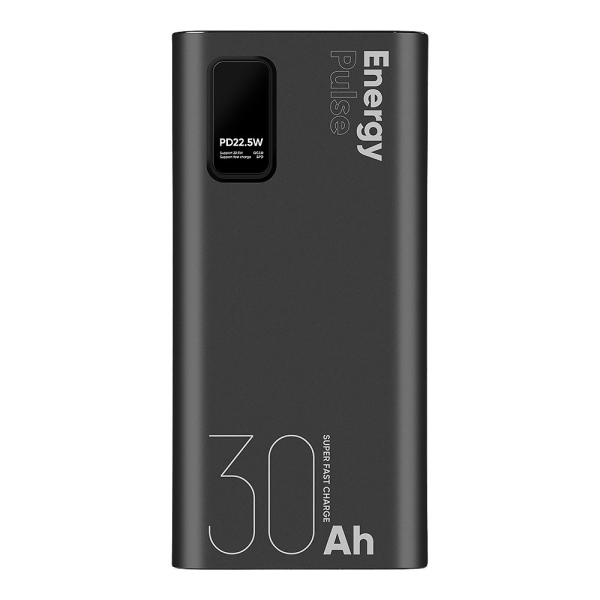 Обложка книги «OBAL:ME EnergyPulse Powerbank 30000mAh 22.5W Black»