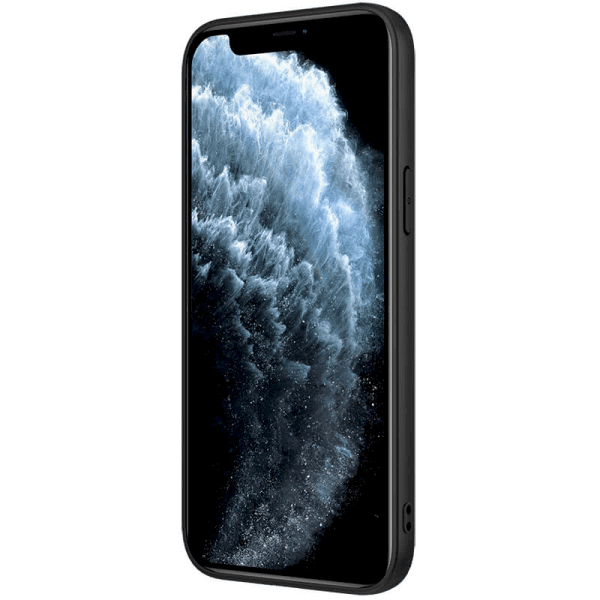 Обложка книги «Nillkin Synthetic Fiber Protective Hard Case for iPhone 12 mini 5.4 Black»