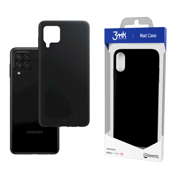 Обложка книги «Samsung Galaxy A22 4G - 3mk Matt Case black»