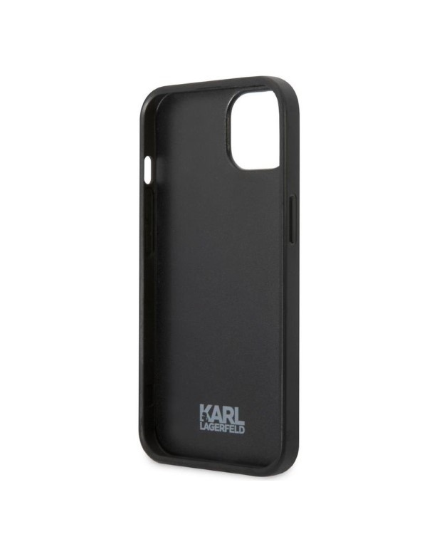 Karl Lagerfeld Monogram Ikonik Case for iPhone 13 Red