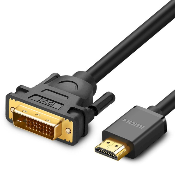 HDMI - DVI UGREEN HD106 Cable 5m (Black)