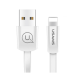 USAMS Kabel płaski U2 Lightning 1,2m biały|white SJ199IP02 iPhone 5|6|7|8|X (US-SJ199)