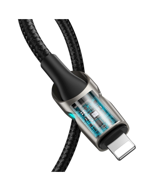 Baseus Fish Eye CATLYY-01 USB-C -> Lightning Провод для Зарядки 18W / PD 2.0 / 100 cm Черный