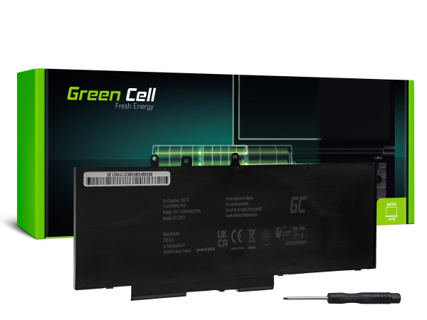 Green Cell Battery 93FTF GJKNX for Dell Latitude 5280 5290 5480 5490 5491 5495 5580 5590 5591 Precision 3520 3530