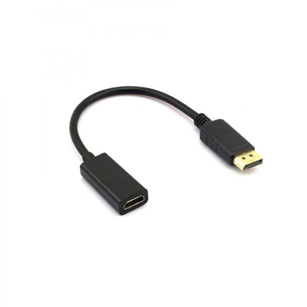 Platinet Multimedia Видео Адаптер Переходник Display Port на HDMI (1080P*60Hz) Черный