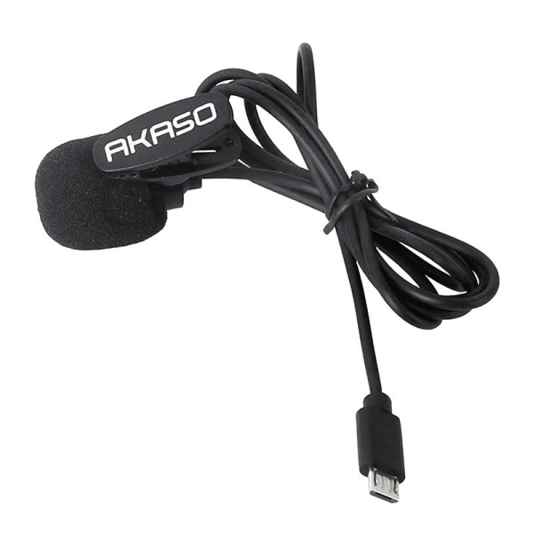 External microphone for Akaso Brave 7
