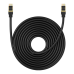 Сетевой кабель cat.8 Baseus Ethernet RJ45, 40 Гбит|с, 10 м (черный)
