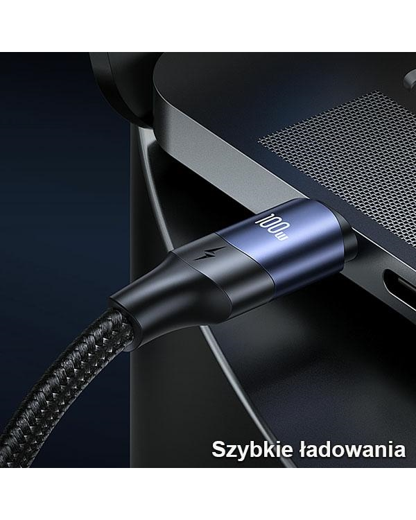 Дополнительное изображение книги «USAMS Kabel U71 3w1 1.2m 6A Fast Charge czarny|black (USB|USB-C na lightning|microUSB|USB-C) SJ511USB01 (US-SJ511)»