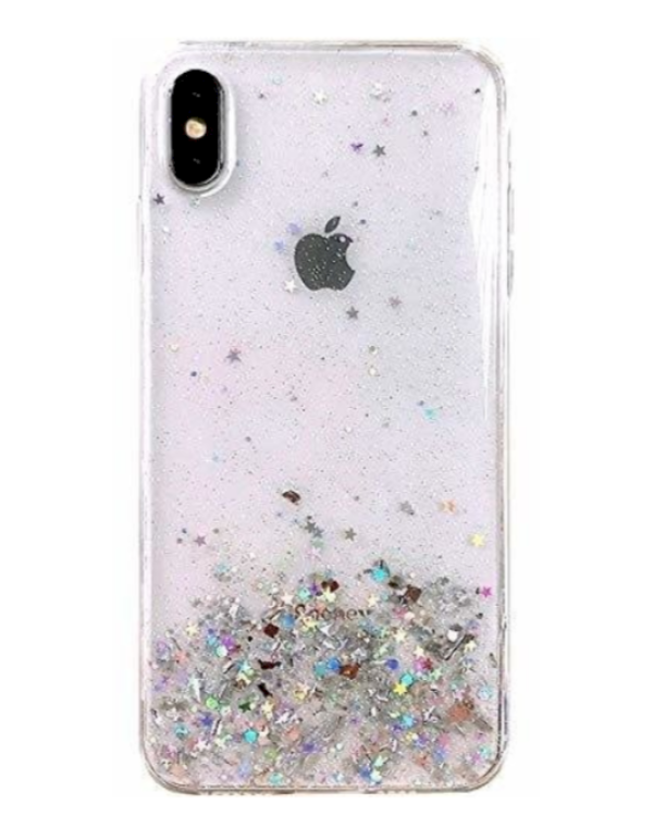Fusion glue glitter силиконовый чехол для Apple iPhone 13 Pro прозрачный