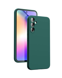 Fusion soft matte силиконовый чехол для Samsung A356 Galaxy A35 5G темно зеленый