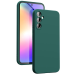 Fusion soft matte силиконовый чехол для Samsung A356 Galaxy A35 5G темно зеленый