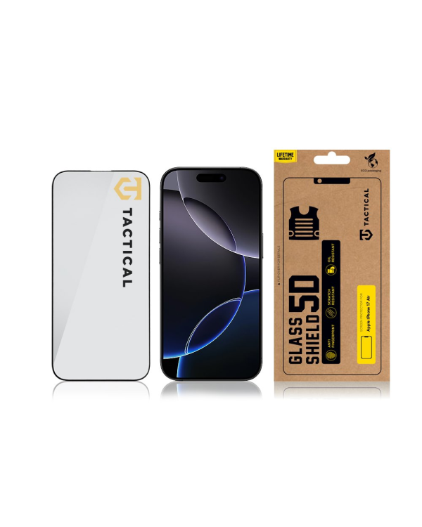 Tactical Glass Shield 5D Защитная стекло для Apple iPhone 17 Air черный