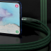 USB magnetic cable - Micro USB Baseus Zinc 2.1A 1m (green)