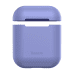 Baseus Ultrathin Series Силиконовый чехол для наушников Apple Airpods 1 / 2 Фиолетовый