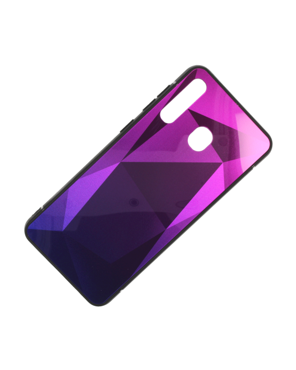 Fusion Stone Ombre Back Case Силиконовый чехол для Apple iPhone 11 Pro Max Фиолетовый - Синий
